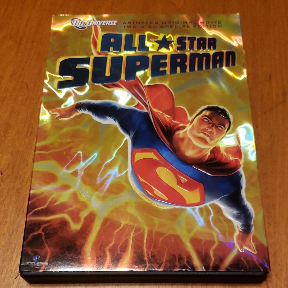 DC Comics All-Star Superman DVD - Red and Blue